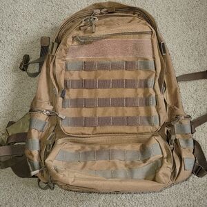 LA PolIce GEAR Tactical Men's Backpack - Brown